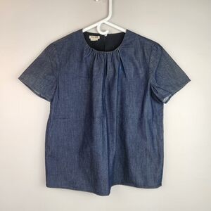 Miu Miu Denim Blue Top